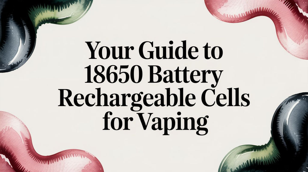 Your Guide to 18650 Battery Rechargeable Cells for Vaping