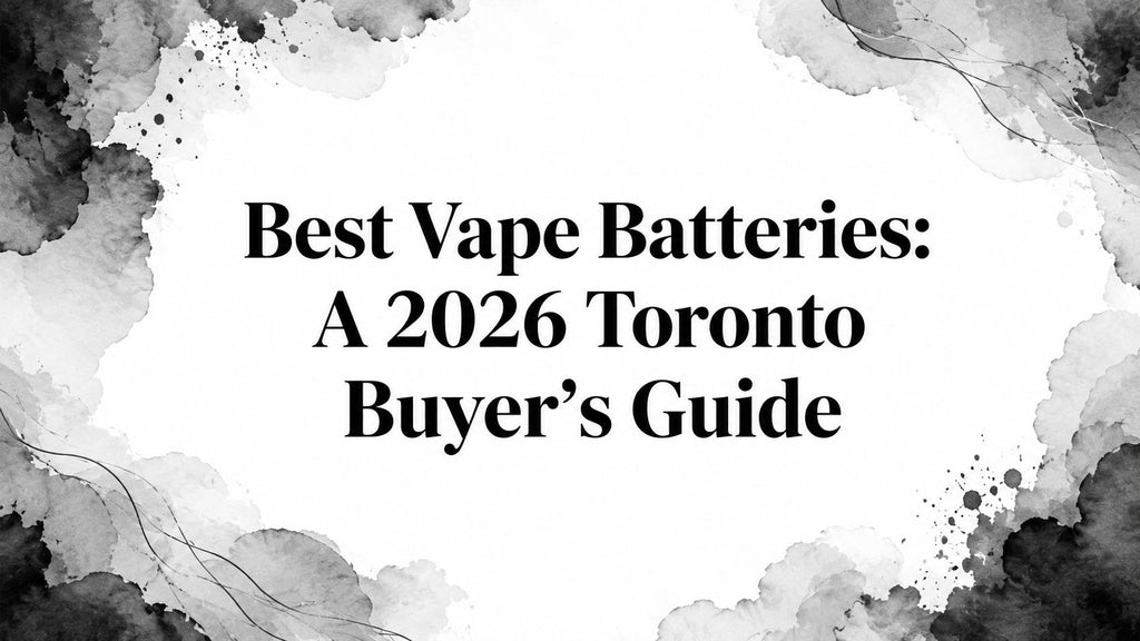Best Vape Batteries: A 2026 Toronto Buyer's Guide