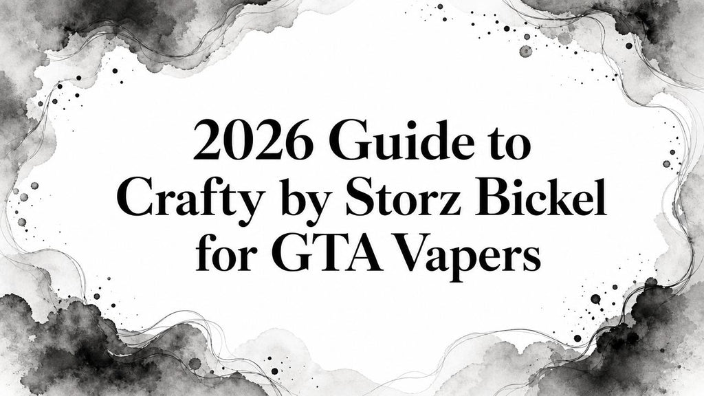 2026 Guide to Crafty by Storz Bickel for GTA Vapers