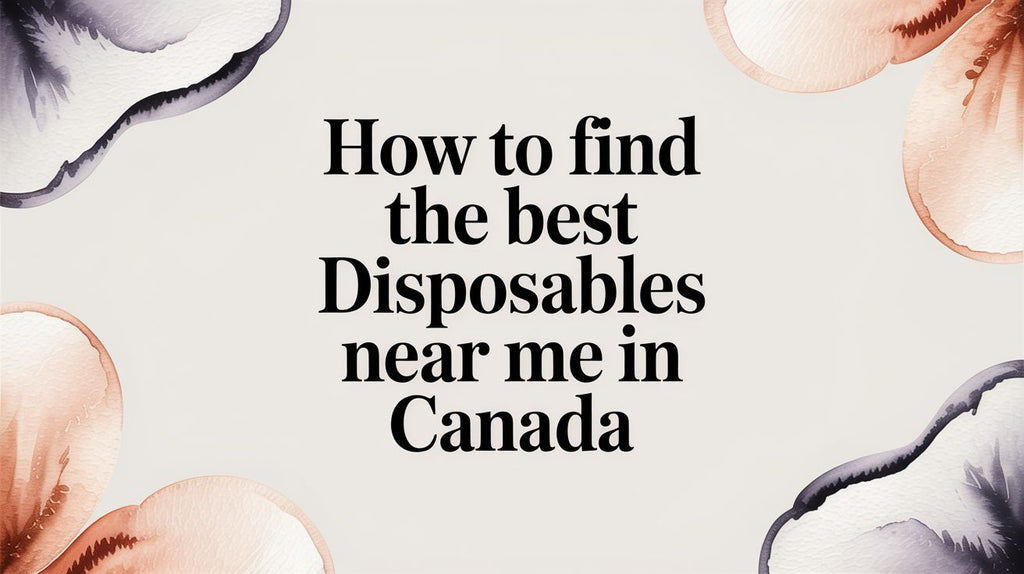 How to Find the Best Disposables Near Me in Canada