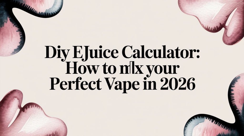 DIY Ejuice Calculator: How to Mix Your Perfect Vape in 2026