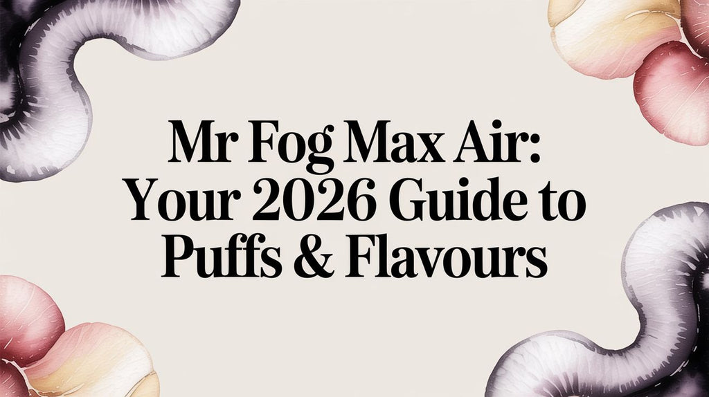 Mr Fog Max Air: Your 2026 Guide to Puffs & Flavours