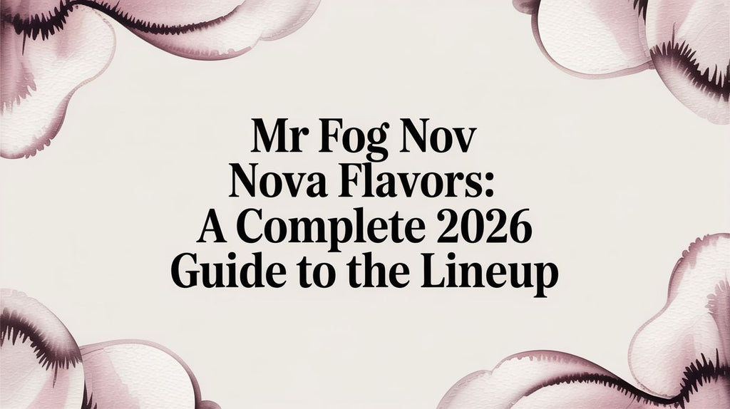 Mr Fog Nova Flavors: A Complete 2026 Guide to the Lineup