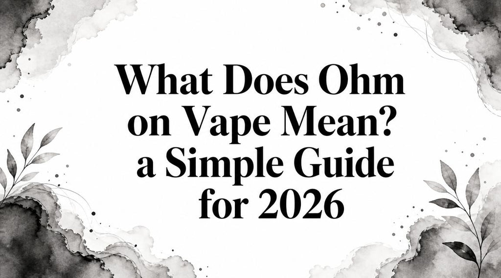 What Does Ohm on Vape Mean? a Simple Guide for 2026