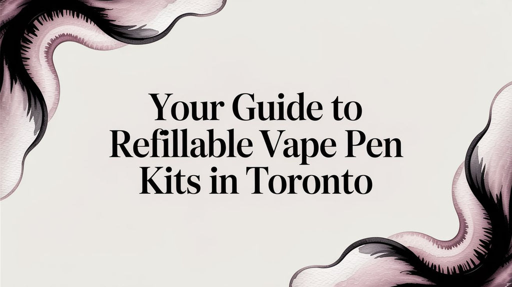 Your Guide to the Latest Refillable Vape Pen Kits in Toronto