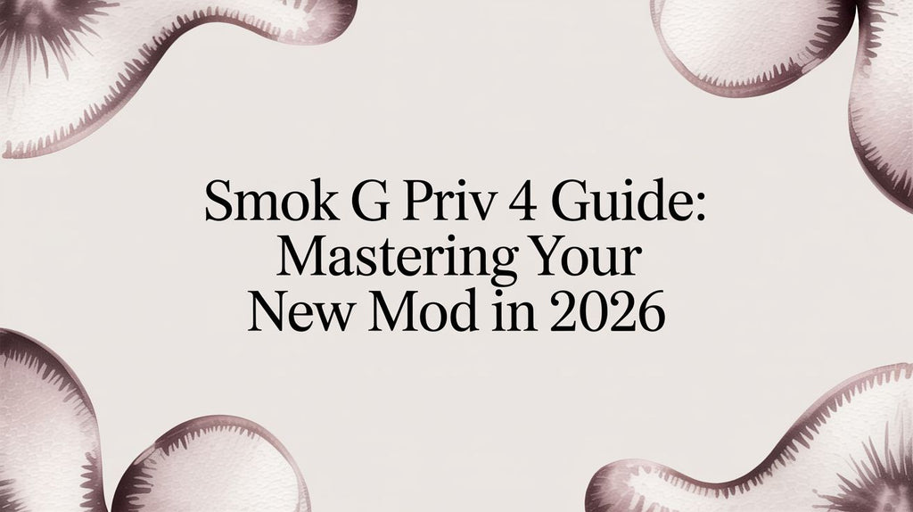 Smok G Priv 4 Guide: Mastering Your New Mod in 2026