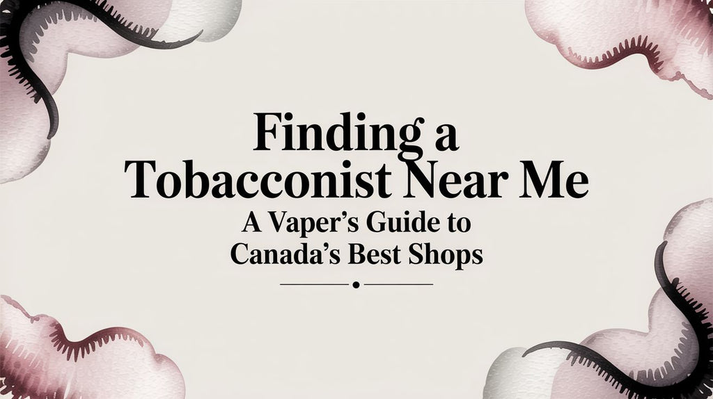 Finding a Tobacconist Near Me A Vaper's Guide to Canada's Best Shops