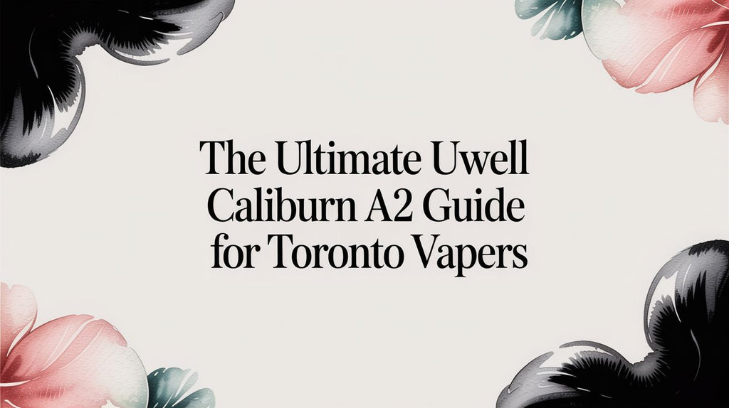 The Ultimate Uwell Caliburn A2 Guide for Toronto Vapers