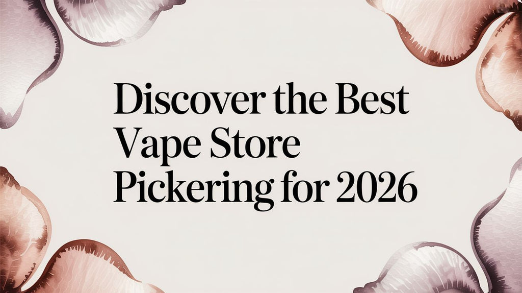 Discover the Best Vape Store Pickering for 2026
