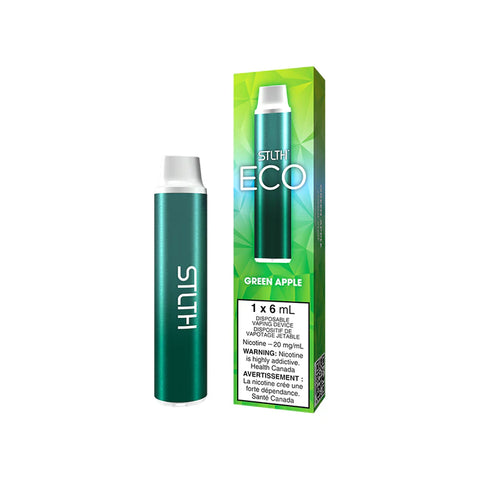 Experience the premium taste of green apple with STLTH ECO DISPOSABLE - GREEN APPLE. This eco-friendly disposable vape offers a refreshing and flavorful experience. Perfect for on-the-go vaping.