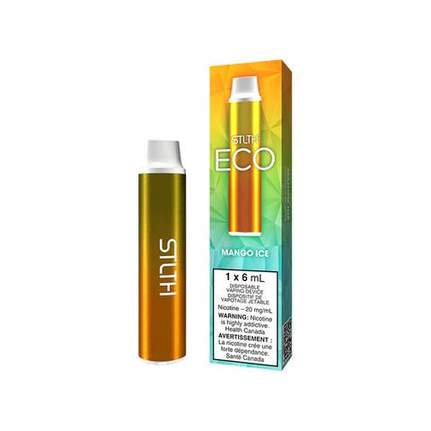 Experience the premium taste of mango with STLTH ECO DISPOSABLE - MANGO ICE. This eco-friendly disposable vape offers a refreshing and flavorful experience. Perfect for on-the-go vaping.