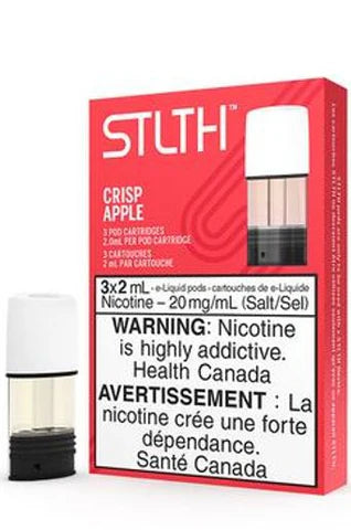 Stlth Crisp Apple 20mg Vape Pods - Wii Vape