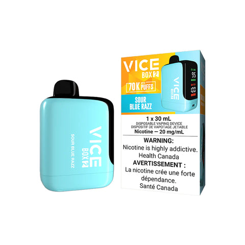 VICE BOX 2 Disposable Vape - Sour Blue Razz Wii Vape