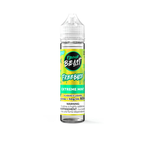 Flavour Beast Extreme Mint Iced Freebase E-Liquid - Premium Vape Juice