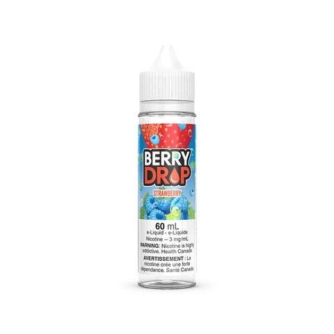 Strawberry Berry Drop 60ml E-Liquid - Premium Vape Juice Wii Vape