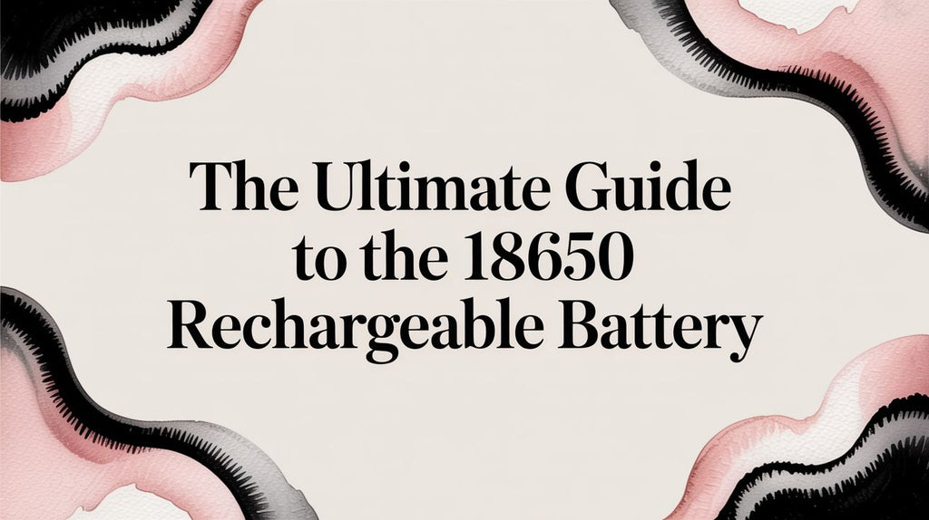 The Ultimate Guide to the 18650 Rechargeable Battery