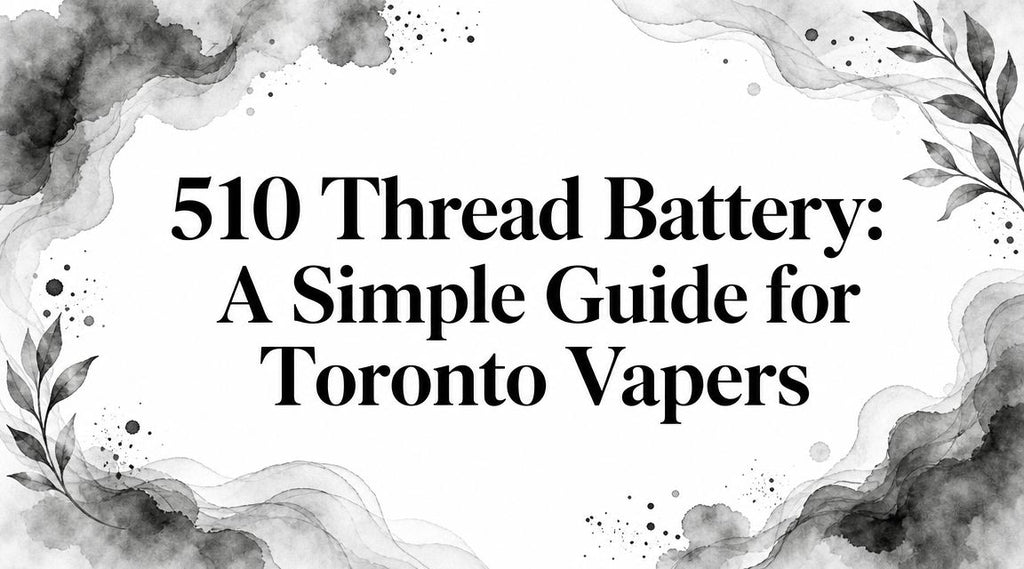510 Thread Battery: A Simple Guide for Toronto Vapers
