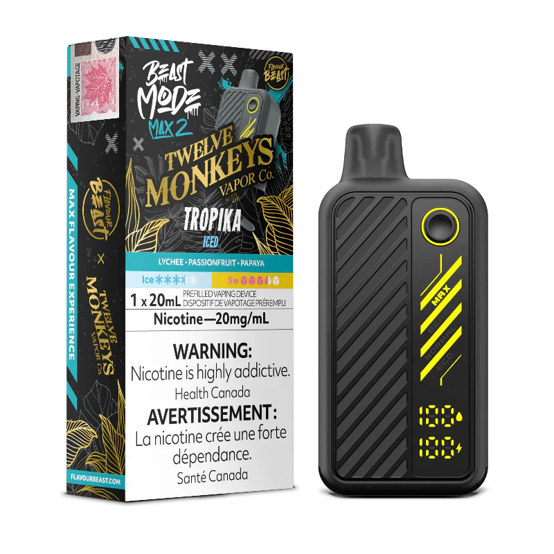 Beast Mode Max 2 50K Review: Why Twelve Monkeys Tropika Iced Is Worth Every Puff