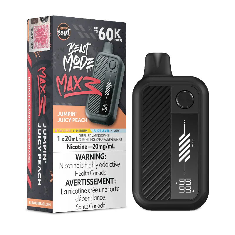 Flavour Beast Beast Mode Max 3 60K: The Ultimate 60,000-Puff Disposable Vape Review