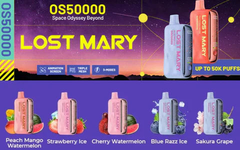 LOST MARY Disposables: The Ultimate Guide to 50,000 Puff Vaping in Canada