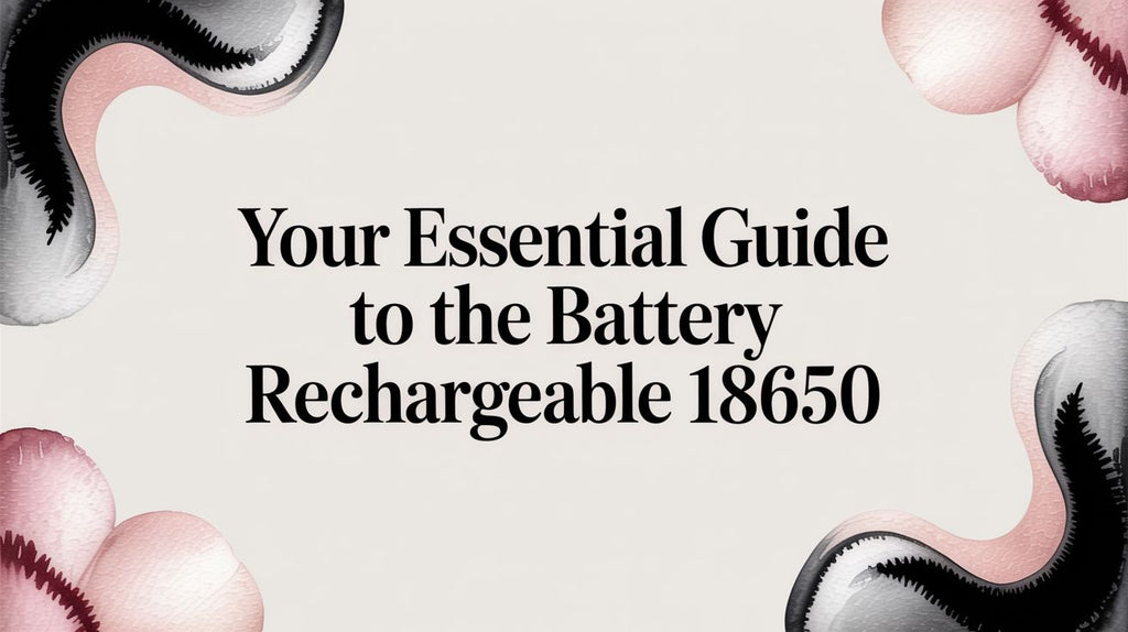 Your Essential Guide to the Battery Rechargeable 18650