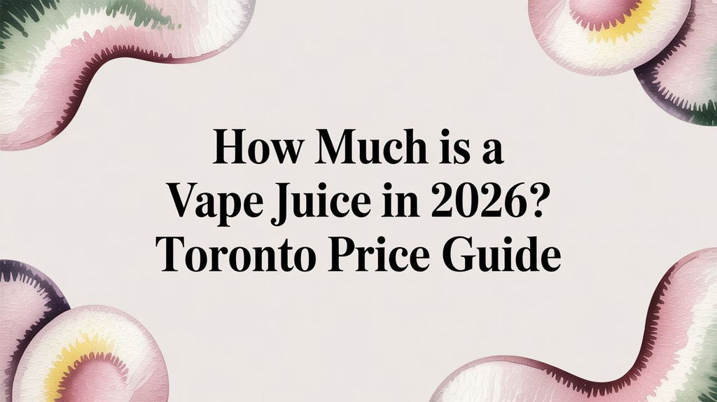 How Much Is a Vape Juice in 2026? Toronto Price Guide
