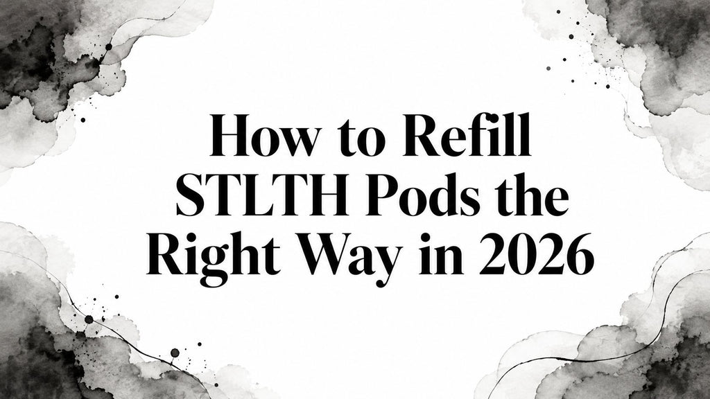 How to Refill STLTH Pods the Right Way in 2026