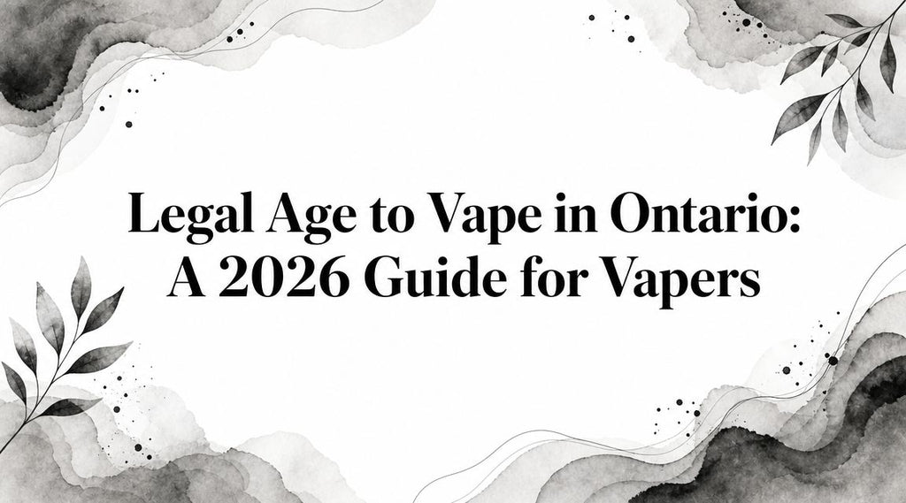 Legal Age to Vape in Ontario: A 2026 Guide for Vapers