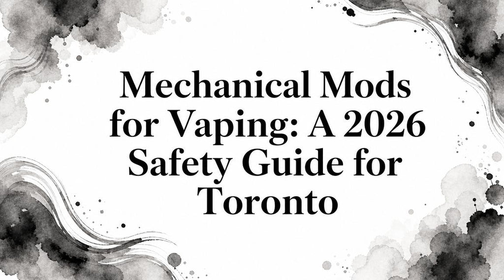 Mechanical Mods for Vaping: A 2026 Safety Guide for Toronto