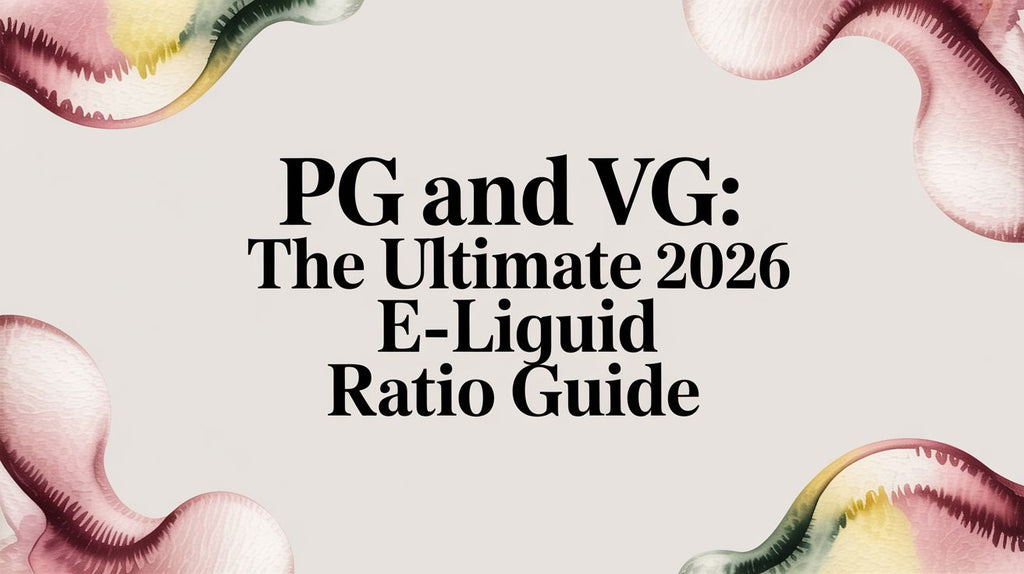 PG and VG: The Ultimate 2026 E-Liquid Ratio Guide