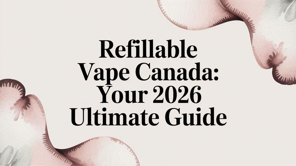 Refillable Vape Canada: Your 2026 Ultimate Guide