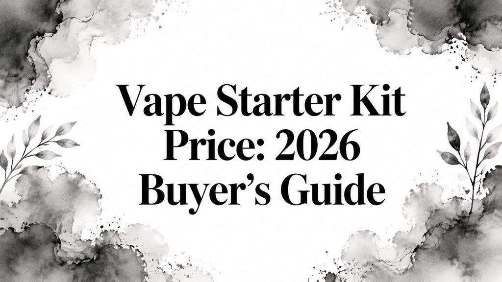 Vape Starter Kit Price: 2026 Buyer's Guide