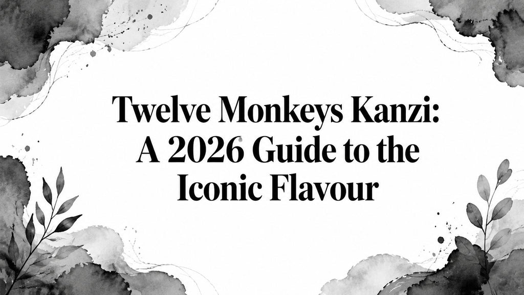 Twelve Monkeys Kanzi: A 2026 Guide to the Iconic Flavour