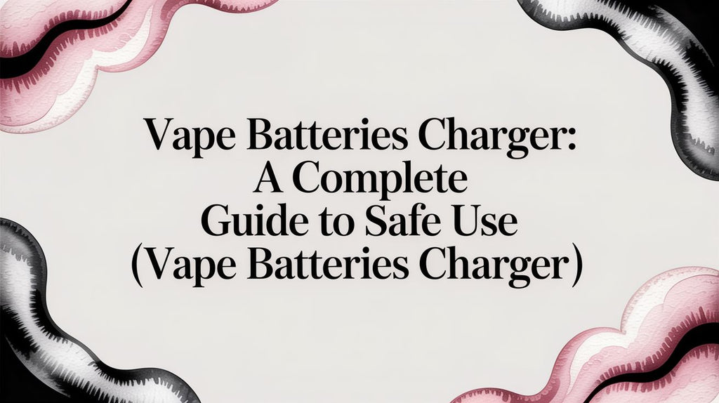 Vape Batteries Charger: A Complete Guide to Safe Use (vape batteries charger)