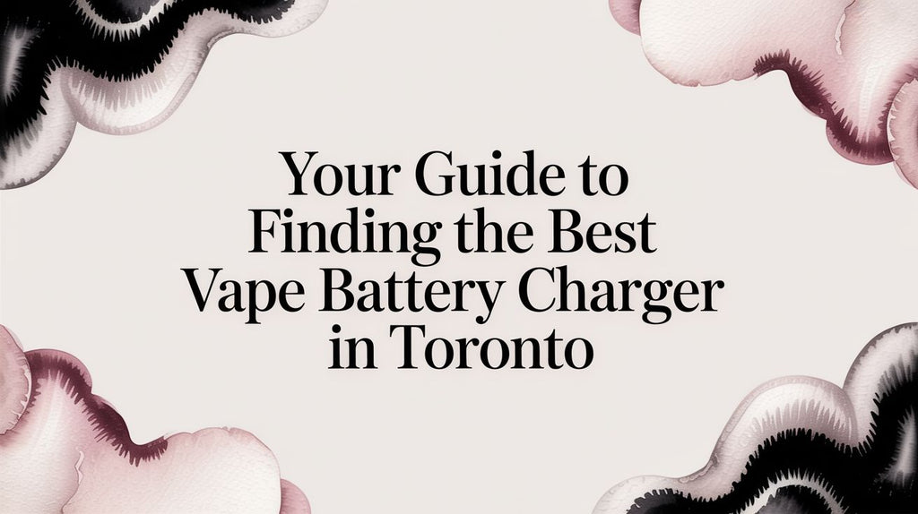 Your Guide to Finding the Best Vape Battery Charger in Toronto
