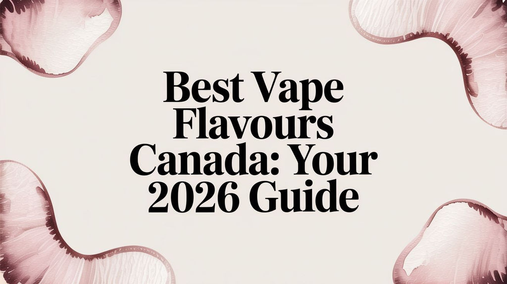 Best Vape Flavours Canada: Your 2026 Guide