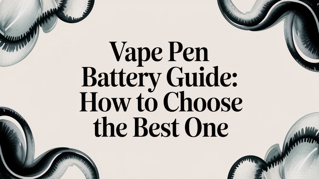 Vape Pen Battery Guide: How to Choose the Best One