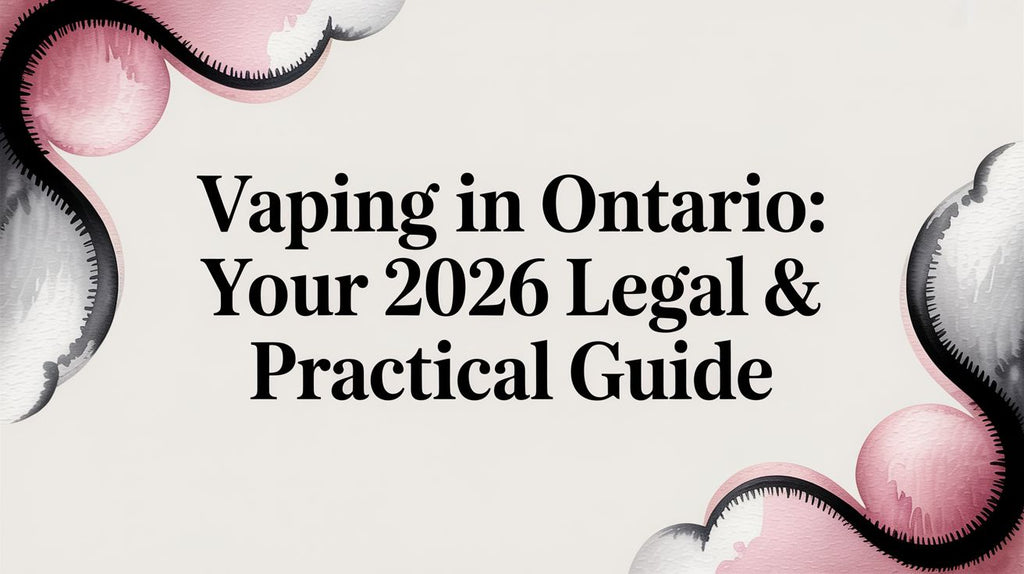 Vaping in Ontario: Your 2026 Legal & Practical Guide