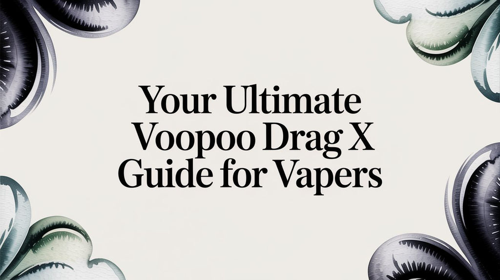 Your Ultimate Voopoo Drag X Series Guide for Vapers