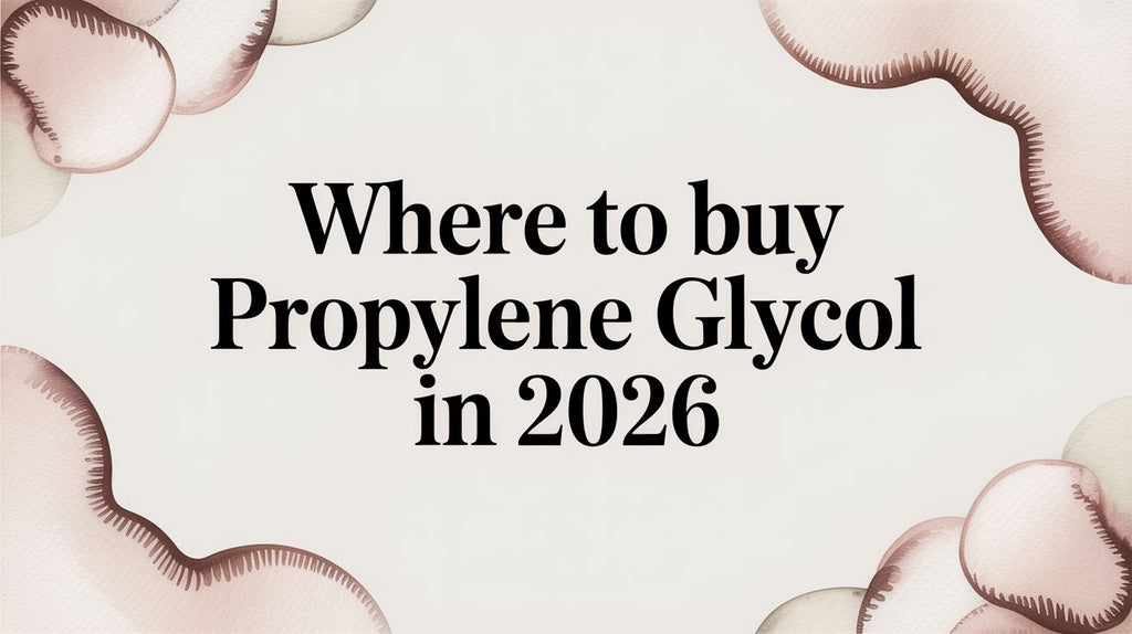 Where to Buy Propylene Glycol in 2026