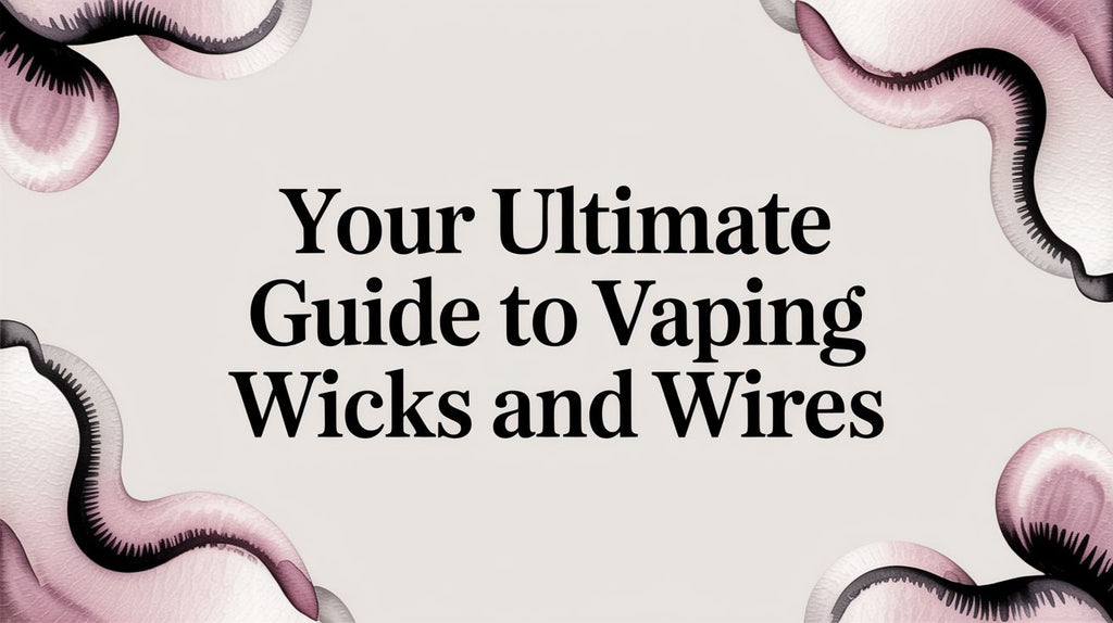 Your Ultimate Guide to Vaping Wicks and Wires