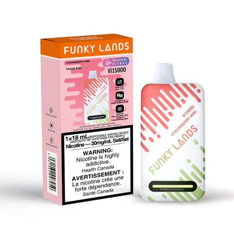 FUNKY LANDS Vi 15k STRAWBERRY KIWI DISPOSABLE vape shop vape store wii vape gta york toronto ontario canada best price cheap 1  shop number one shop DISPOSABLE DISPOSABLES salt nic salt Nicotine TFN Herbal Vape dry herb concentrates  Shatter Dabs Weed how to how to? sale boxing day black friday  Marijuana weed Supreme