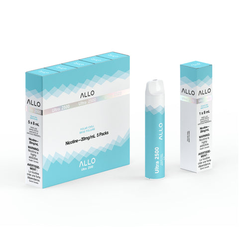 Allo Ultra 2500 Polar Chill Disposable Vape Wii Vape