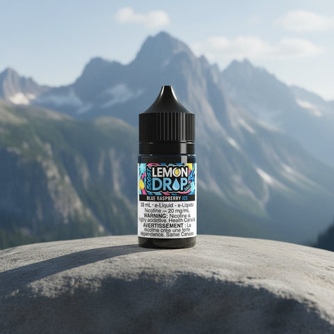 Blue Raspberry Ice Salt Nic by Lemon Drop Boost Premium Vape Juice Canada