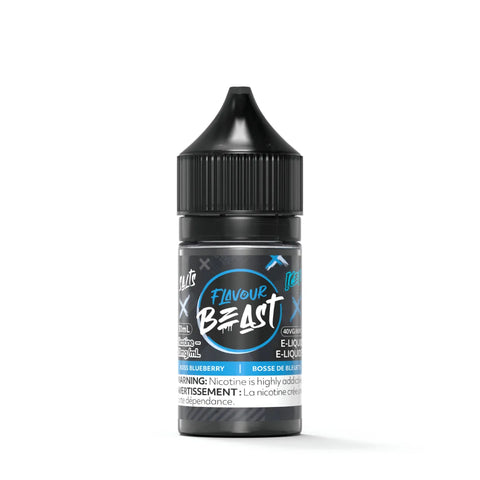 Boss Blueberry Iced Salt Nic by Flavour Beast 20mg 30mL Wii Vape