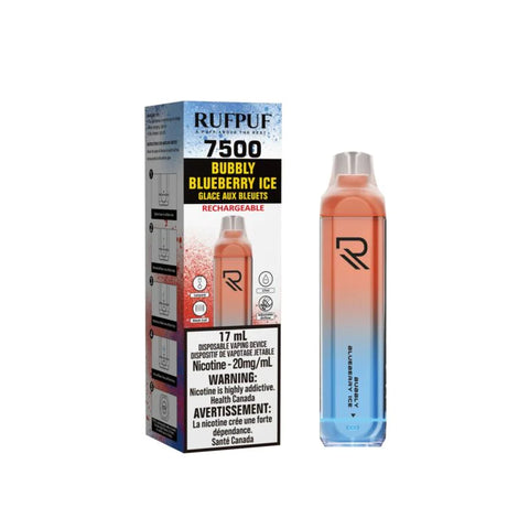 Bubbly Blueberry Ice 20mg - Gcore RufPuf 7500 vape shop vape store wii vape gta york toronto ontario canada best price cheap #1  shop number one shop DISPOSABLE DISPOSABLES salt nic salt Nicotine TFN  in toronto Herbal Vape dry herb concentrates  Shatter Dabs Weed dash vapes Marijuana weed Supreme
