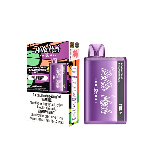 Delta Mesh IQ Disposable 20mg Dragonfruit Strawberry Ice Wii Vape