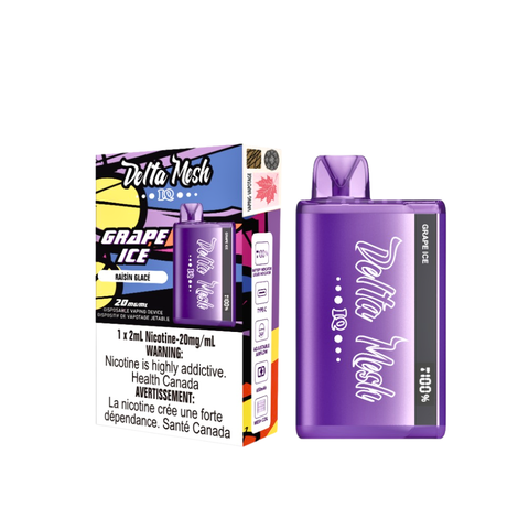 Delta Mesh IQ Disposable 20mg Grape Ice Wii Vape