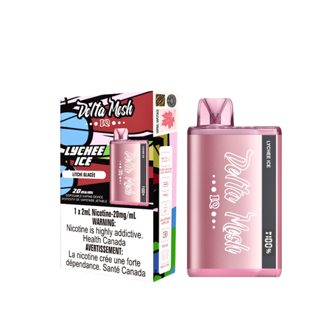 Delta Mesh IQ Disposable 20mg Lychee Ice Wii Vape
