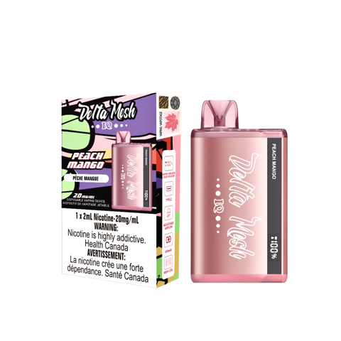 Delta Mesh IQ Disposable 20mg Peach Mango Wii Vape